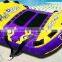 Inflatable Double Rider Towable Boat Ride Water Tube Lake Float