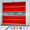 Aluminum Automatic roll up door PVC Fabric | Rapid roller shutter door