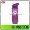 FDA,LFGB certification Personalized 750 ml plastic bottle with straw for sale