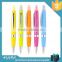 Top grade promotional colorful ballpoint pen