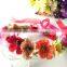 Colorful Flower Head Garland Small Cute Flower 100% Handmade Hawaii Head Wreath