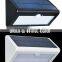 38 led ABS triangle shell ip65 600LM 4.4AH battery PIR sensor + Light control+weak light motion sensor solar light