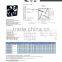 RUNDA DC cooling fan for industry use or home 140*140*25mm