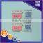High secure scratch silver labels custom design hologram 3D sticker