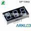 0.8 Inch Three Digits 7 Segment LED Display White Color
