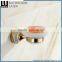 No.11800 Modern design Zinc alloy Gold finishing Wall mounted Ceramic Bathroom accessory set