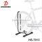 White Bicycle Bike Garage Floor Display Rack Cycle Repair Stand Parking Rack