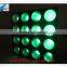 sound actived 4x4 16*30w rgb cob led blinder light