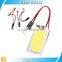 12V COB 21smd Car Panel Interior Light T10 Festoon Dome Adapter W5W C5W Car LED Bulbs Reading Lamp