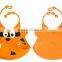 many color available 100% silicone baby bib for feeding