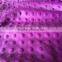 2016 New Series 100% polyester ruffle edge crib blanket for baby girl BB160322S-2