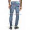 Biker Jeans Blue Denim jeans pantalon (LOTK009)