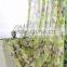 2016 Hot Sale fashionable printed Sheer Voile Curtain, drapes - Pinch Pleated