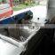 Factory Supply YS-FV350 Mobile Ice Cream Cart, Customized Logo Street Fast Food Cart/ Fast Food Trailer/ Fast Food Truck
