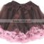2016 New arrival fashion tutu skirt for baby girls / fluffy skirt chiffon pettiskirts tutu /baby tutu dress