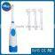 Wellness High Powered Sonic Electric Battery Toothbrush with 3 Brush Head