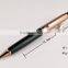 Custom premium luxury metal ball pen brand printed logo on barrel