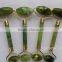 skin care handle massage roller natural jade stone facial roller face beauty massage tool beauty care tools face buaty massager