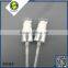 20/410 Aluminum Cream Dispenser Pump With Plastic Clip