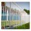 steel palisade fence mansion pvc coated colourful garden steel fence