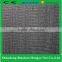 hdpe black round wire safety shade net