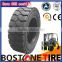 High quality cost efficient solid rubber linde forklift solid tires 8.25-12