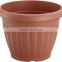 BW-PF001-04 Terra Cotta Ceramic Garden Flower Pot/Cheap headstone round plastic flower pot/High Quality Soft Nursery Plant Pot