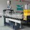 Plastic filler polymer antistatic masterbatch compounding and high calcium carbonate pellet or powder filling extruder