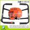 49cc hole digger with double people handle bar