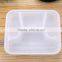 Yoyo check now 1 to 4 compartment disposable plastic food storage container