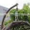 2016 Garden Furniture Bird Cage Shape Wicker Hanging Chair
