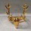 metal alloy stag curtain clip ,decorative curtain buckle