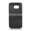 Matte carbon fiber phone case , 100% real carbon fiber phone cases for Samsung S7 Edge