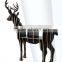 The elk Home Furnishing Decor craft ornaments creative wooden crafts European wood ornaments(Middle size)