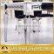 Luxury Steel Frame Dining Table Set