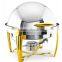 Induction Roll Top Stainless Steel Electric Chafing Dish Wholesale