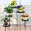 2016 Continental Style Metal Hanging Corner Flower Pot Stand