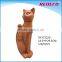 2017 life size cute resin cat figurines