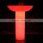 Boyuan RGB 16 Color change round led table factory