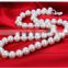 wholesale 10-11 mm white freshwater pearl necklace and earring sets