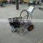 traffic signs line marking machine with front caster wheel