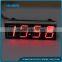 12V 24V Digital Car Thermometer with clock