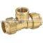 Brass plumbing materials fitting