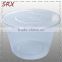 500ml 700ml 1500ml 1750ml Manufacture Disposable Clear Plastic Yogurt soup Bowl With Lid