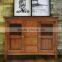 Buffet Console Ethnic Java Natural Finish Teak Wood Furniture