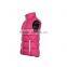 2016 New Design Rose Red Down Vest LOGO Made