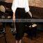 New Arrival Ladies/Women's Fashion slim fit long black lace skirt