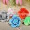 30 mm diy sun flower ceramic charms pure handmade ceramic beads for necklace jewelry accessories