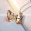 diy double snake pendant charm necklaces handmade pu leather mens snake necklaces for couple gifts