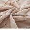 2015 high quality cashmere knitted bed throw blanket